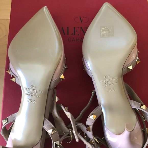 Brand New Valentino Rockstud ankle strap pump - Picture 4 of 5